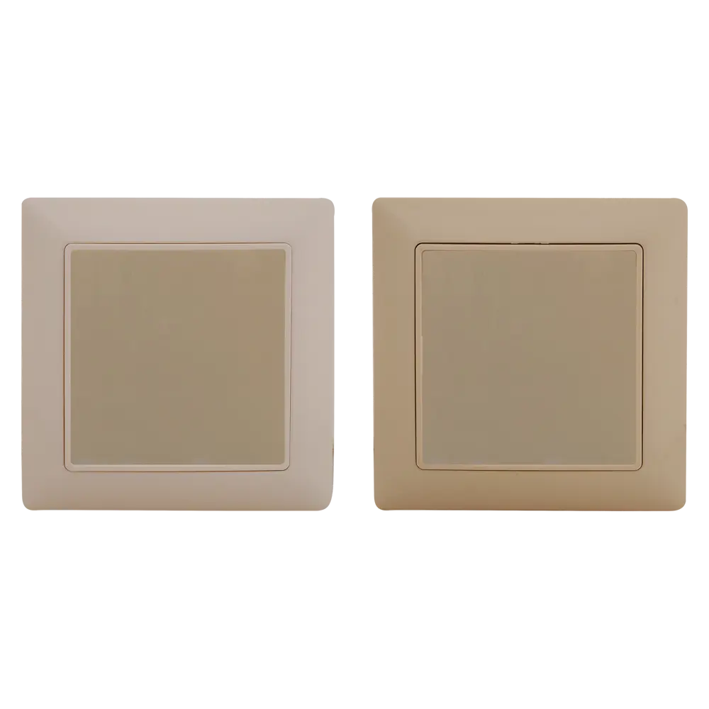 Выключатель встраиваемый ABB Basic 55 1 клавиша, цвет бежевый Basic55 STLM-2070499 - Вид №1