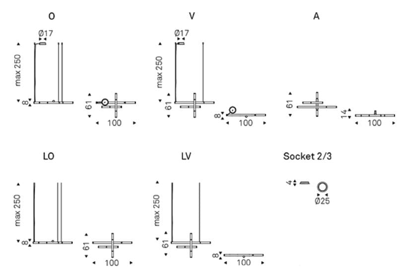 Подвесной светильник из стали и стекла Cattelan italia REGATA ARCH-00102604 - Вид №2