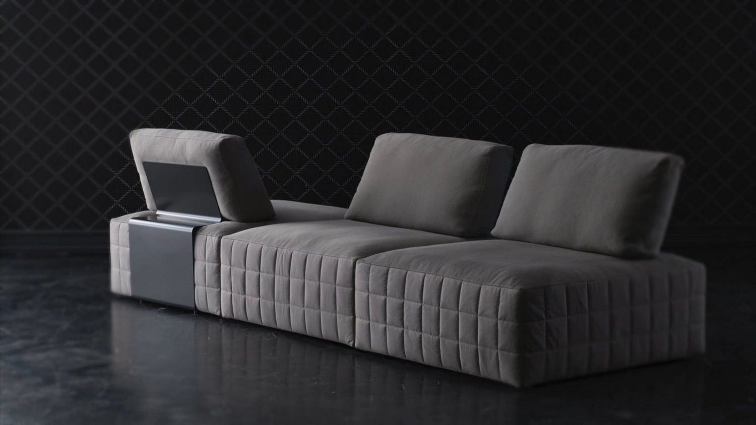 Угловой диван с журнальной стойкой BODEMA SHANGHAI ARCH-00143450 - Вид №13