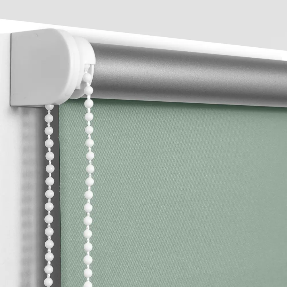 Штора рулонная блэкаут Эскар 50x160 см зеленая Cactus 5 BLACKOUT STLM-2156289 - Вид №2