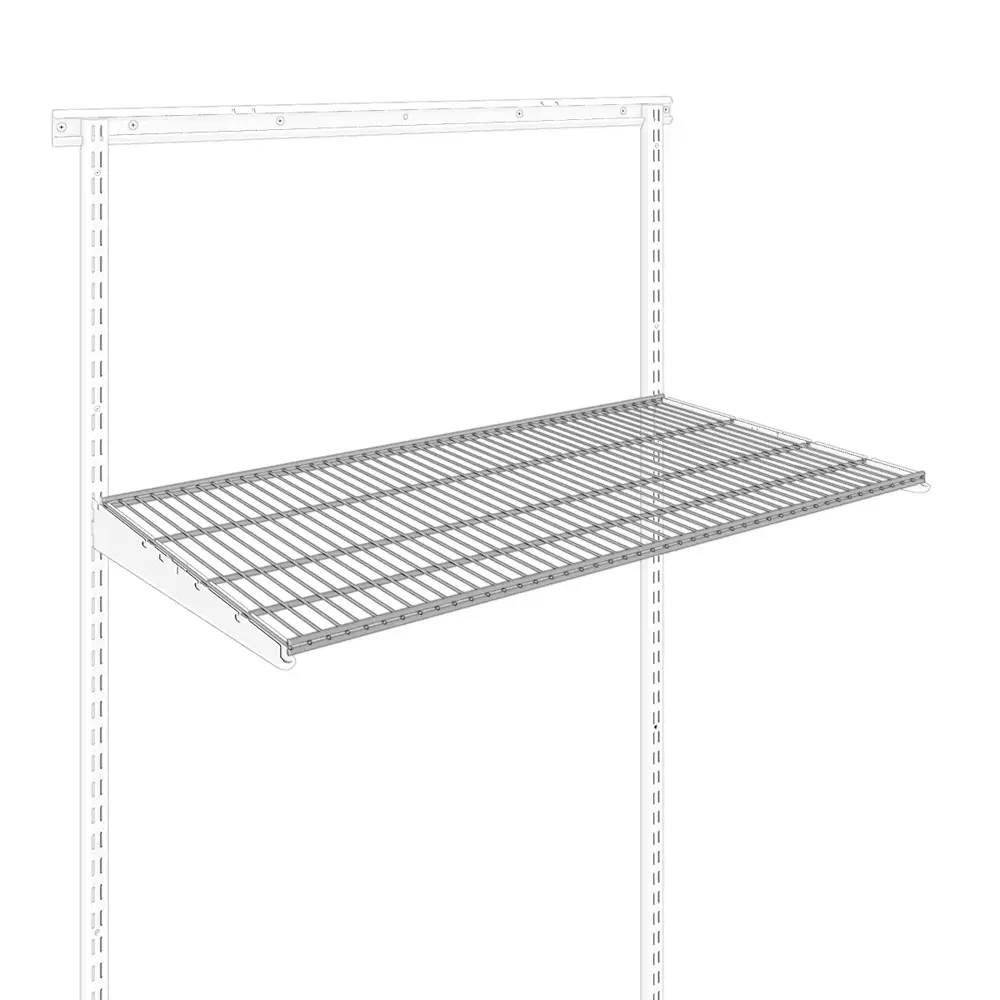 Полка сетчатая Титан-GS 90.3x50.6 см сталь цвет белый STLM-2052240 - Вид №1