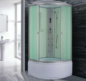 Душевая кабина NG- 3318-14 (900х900х2150) высокий поддон(45см) стекло МАТОВОЕ