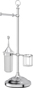 STI 034 Стойка с 3-мя аксессуарами для туалета 80 cm 3SC STILMAR CHROME