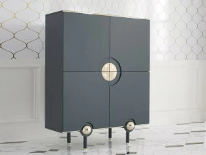 Enza Home Буфет лакированный с распашными дверцами Ottavia