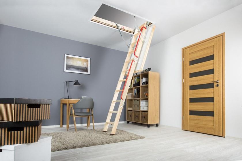 Fakro Выдвижная лестница из дерева Scala sezionale in legno sun-id-1344543 - Вид №2