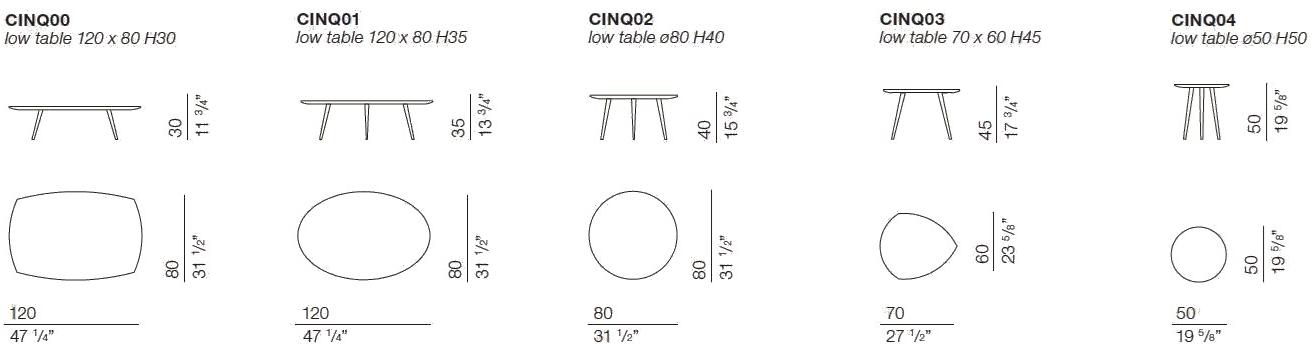 Bodema Журнальный столик из мрамора sun-id-1379175 - Вид №11