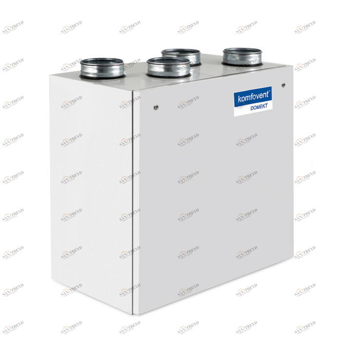 Приточно-вытяжная установка с роторным рекуператором DOMEKT-R-500-V KOMFOVENT sun-id-682708