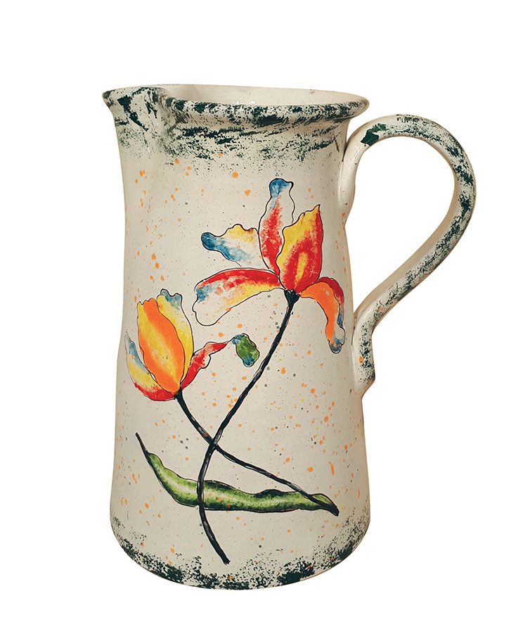 Tifdn92 Tifernoit Кувшин тюльпанов Ceramiche - Вид №1