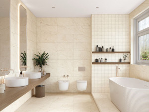 Пол / облицовка керамогранита с эффектом камня