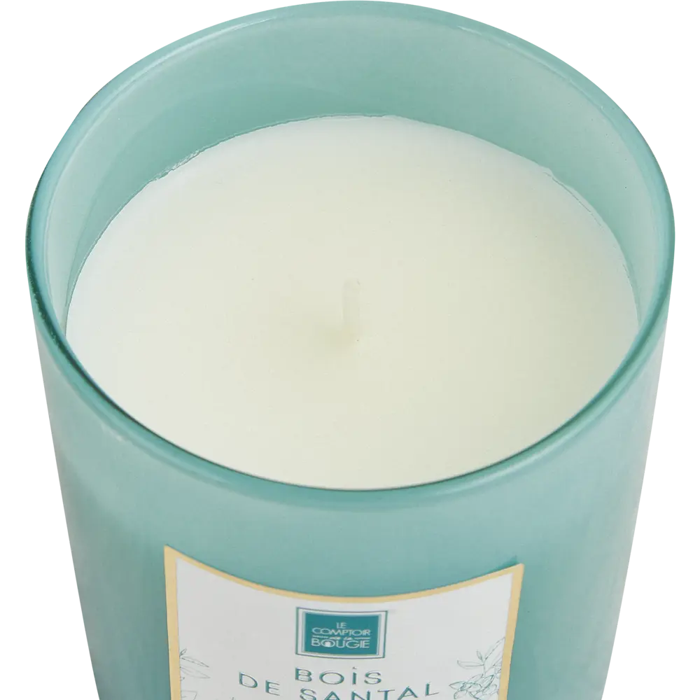 87234117 Свеча ароматизированная Сандаловое дерево голубая 9 см STLM-0816295 Atmosphera  - Вид №1