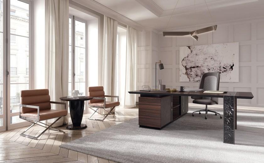 Capital Collection Круглый деревянный журнальный столик Kong sun-id-1347298 - Вид №1