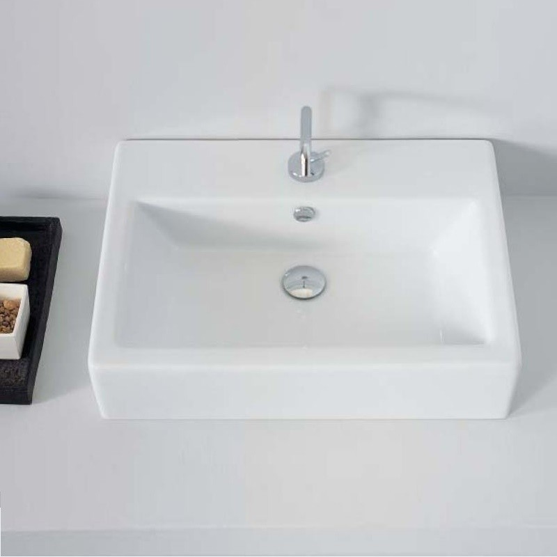 43523 Накладная раковина на столешницу  овальная Ceramica Hidra  - Вид №5