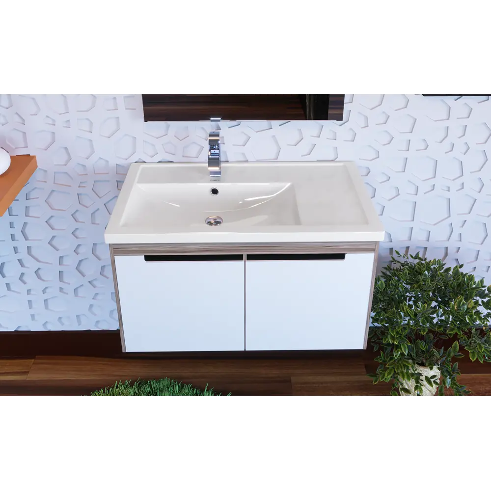 Santreyd Фостер — прямоугольная фарфоровая раковина для ванной 82378761 STLM-0025871 - Вид №4