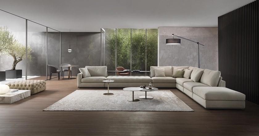 Marelli Диван из ткани с шезлонгом sun-id-1379928 - Вид №1