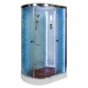 ЕМ4517 с электрикой (эл.) Душевая кабина DETO Серия EM