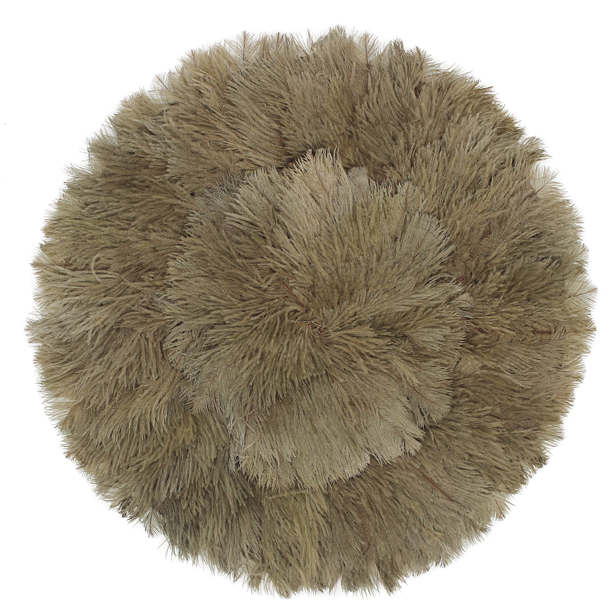 GATSBY Подставка под тарелку, перья страусиные, диам 38 см Now's Home Santreyd 