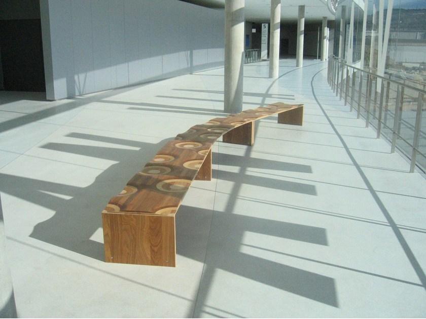 Casamania & Horm Модульная скамья из массива дерева Ripples sun-id-1453603 - Вид №2