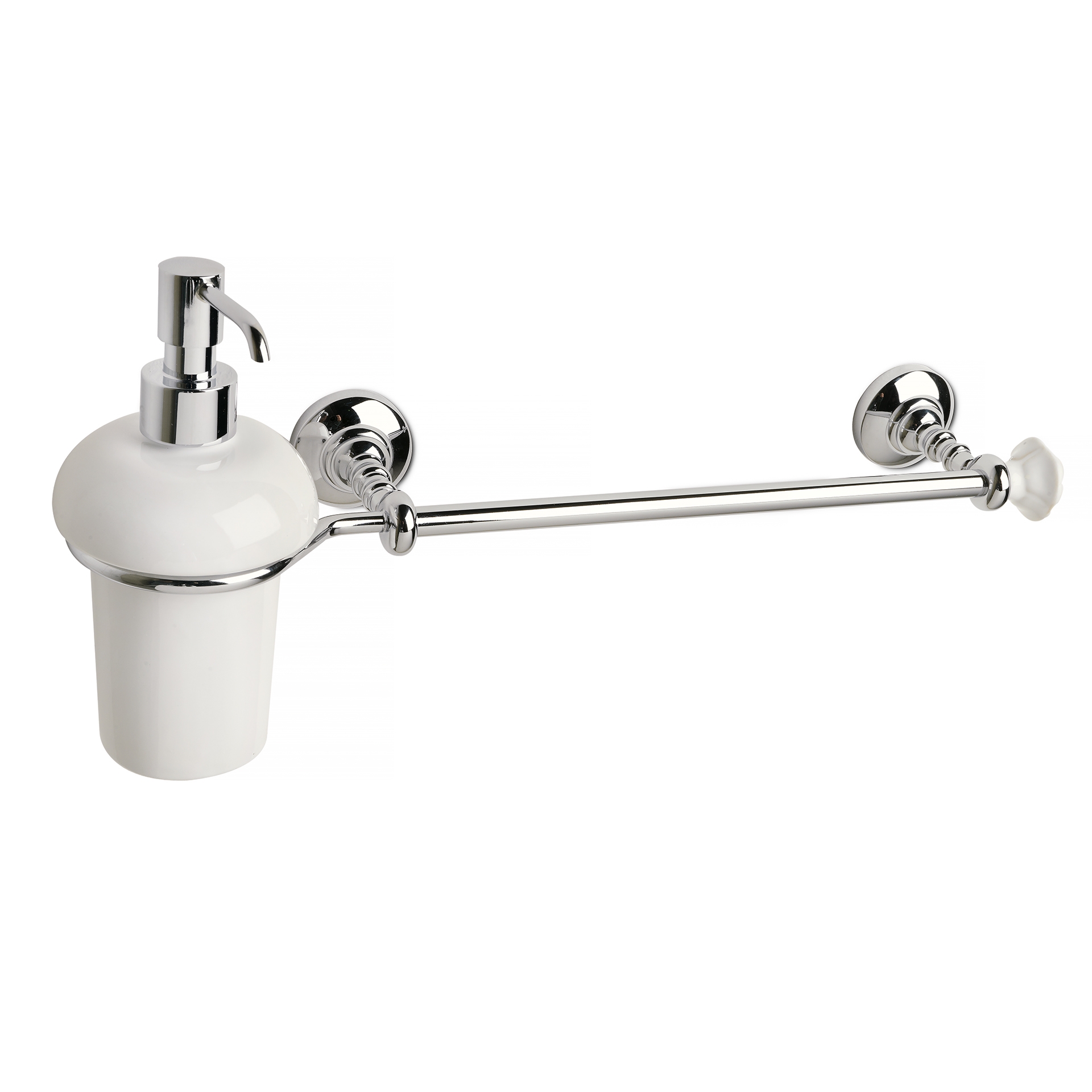 RO10DSX 3SC Левый дозатор мыла и салфетки Classico Treesseci 3SC