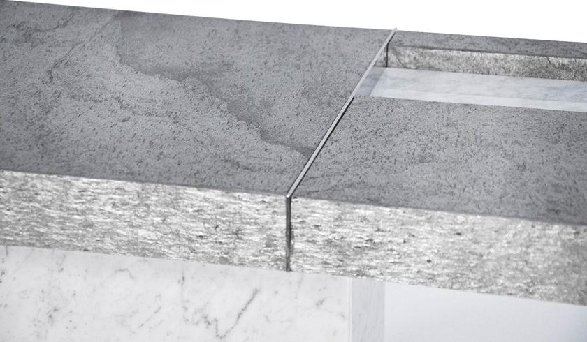 HESSENTIA | Cornelio Cappellini Прямоугольная консоль из мрамора и кварцита Stone Santreyd sun-id-1506971 - Вид №2