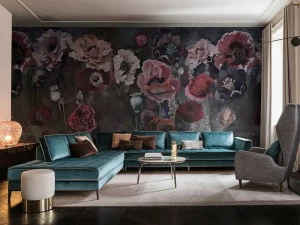 Wall&decò Обои с цветочными мотивами Contemporary wallpaper 2017