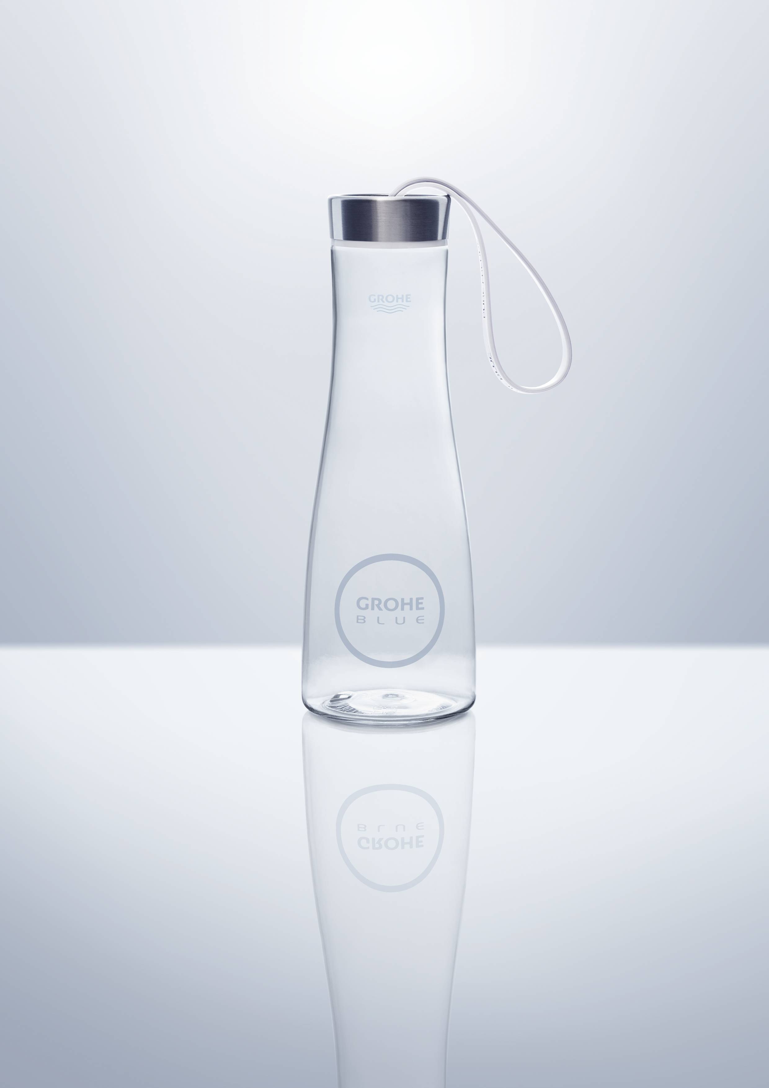 Спортивная питьевая бутылка GROHE Blue, пластик (40848000) - Вид №1