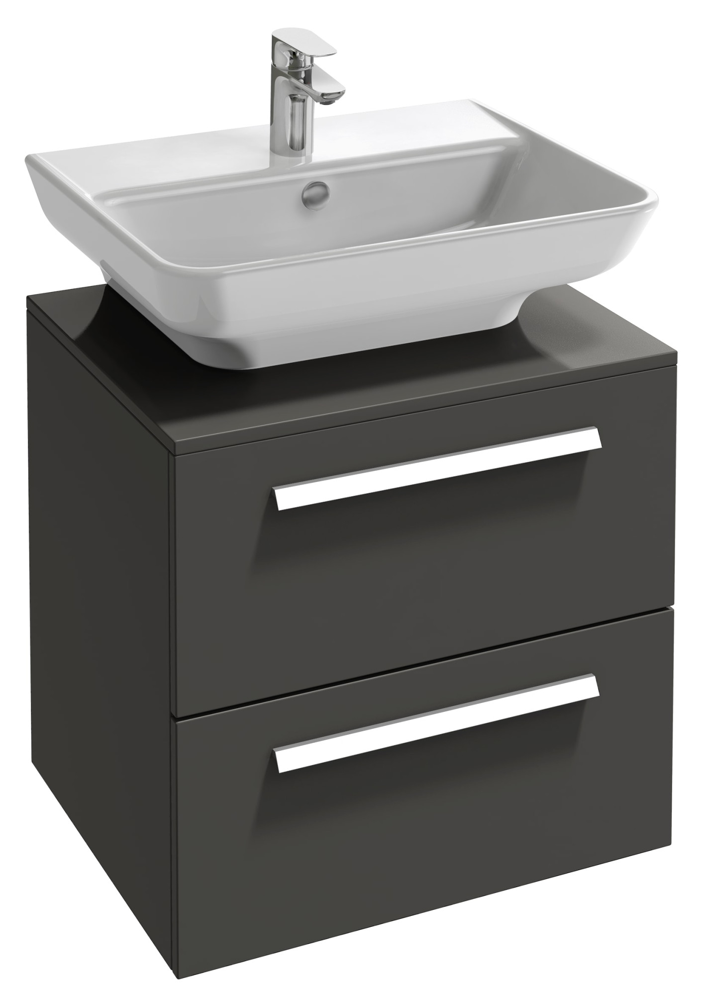 EB1385-E16 Тумба под умывальник, 2 ящика JACOB DELAFON STRUKTURA