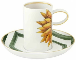 Vista Alegre Фарфоровая кофейная чашка с блюдцем Amazónia 21133059