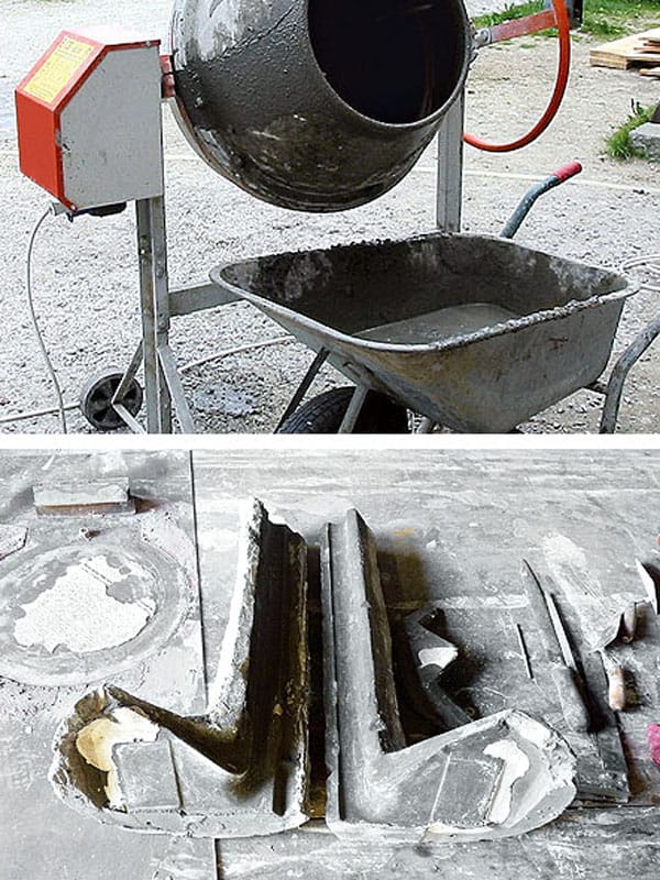 Прямоугольный бетонный стол Kristalia затирка ARCH-00104754 - Вид №19