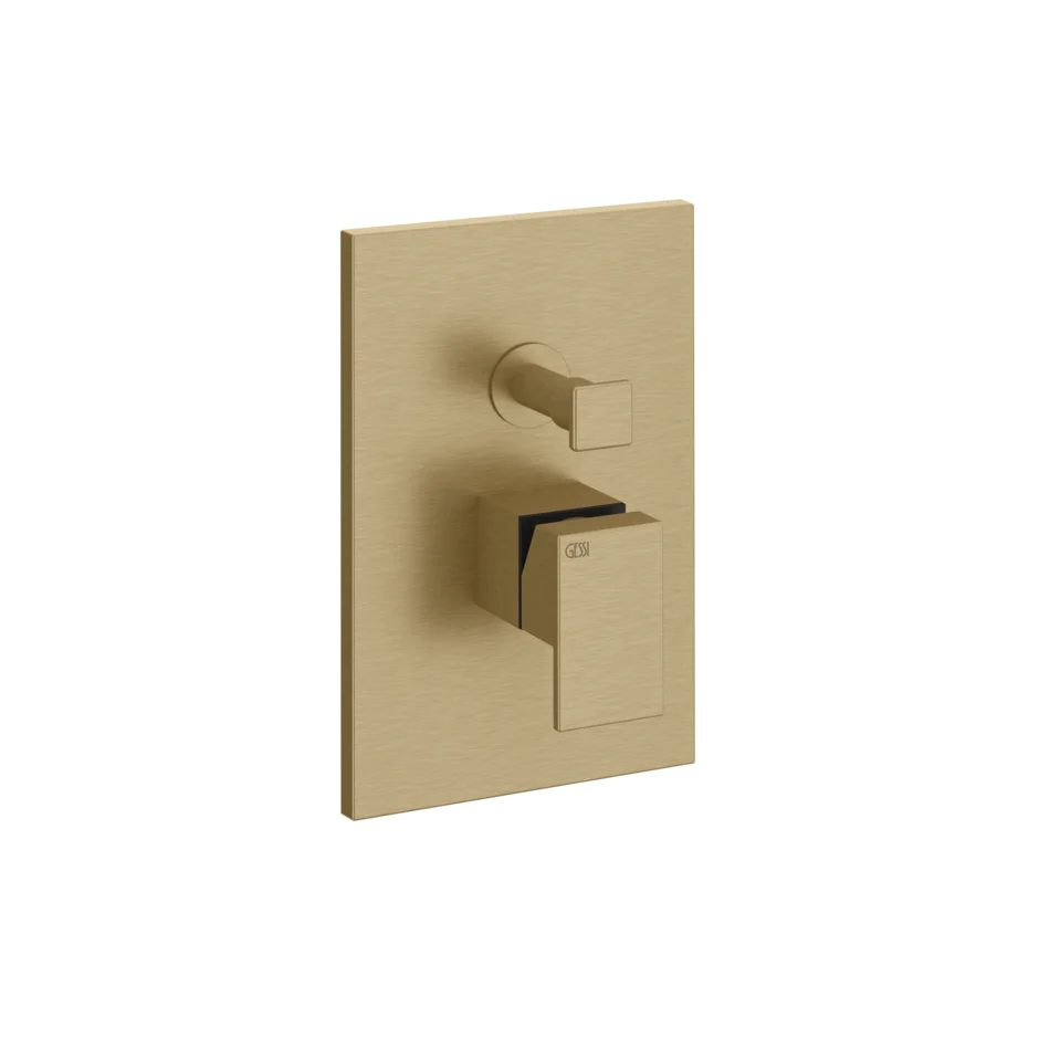 Смеситель для душа 44604 726 Gessi Rettangolo ТЕПЛАЯ БРОНЗА BR. PVD 44604726