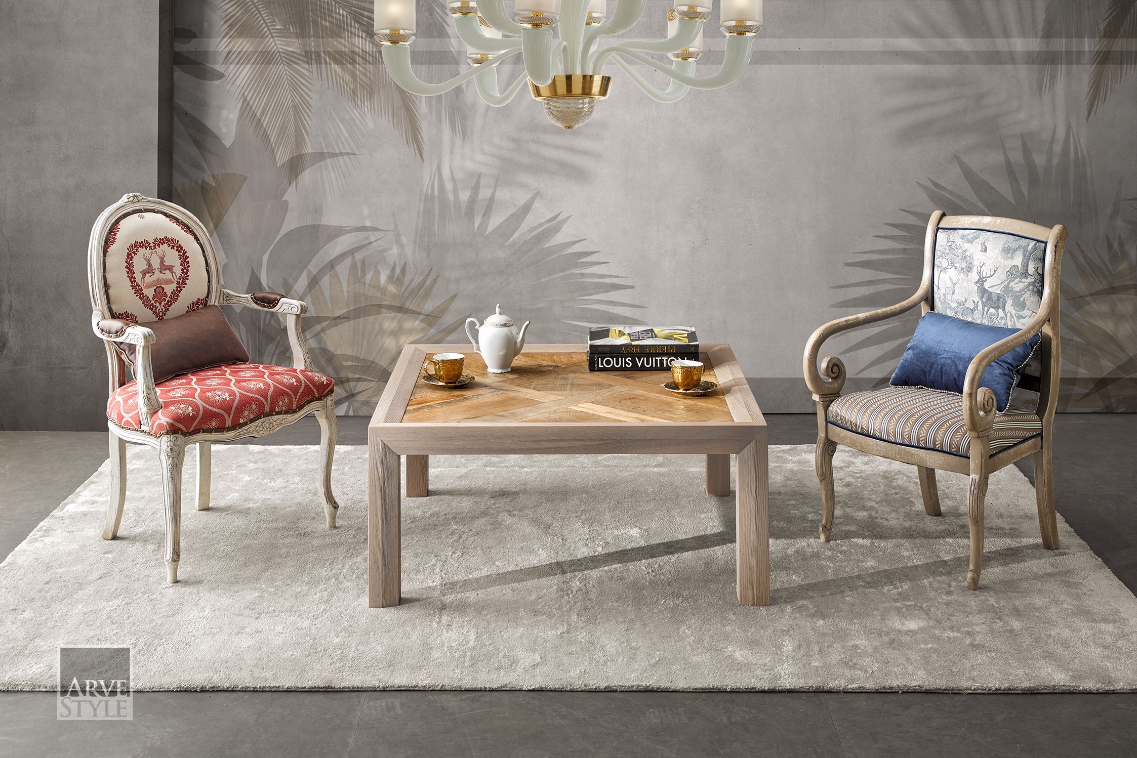 Тканевое кресло с подлокотниками Arvestyle SOFIA ARCH-00097440 - Вид №1