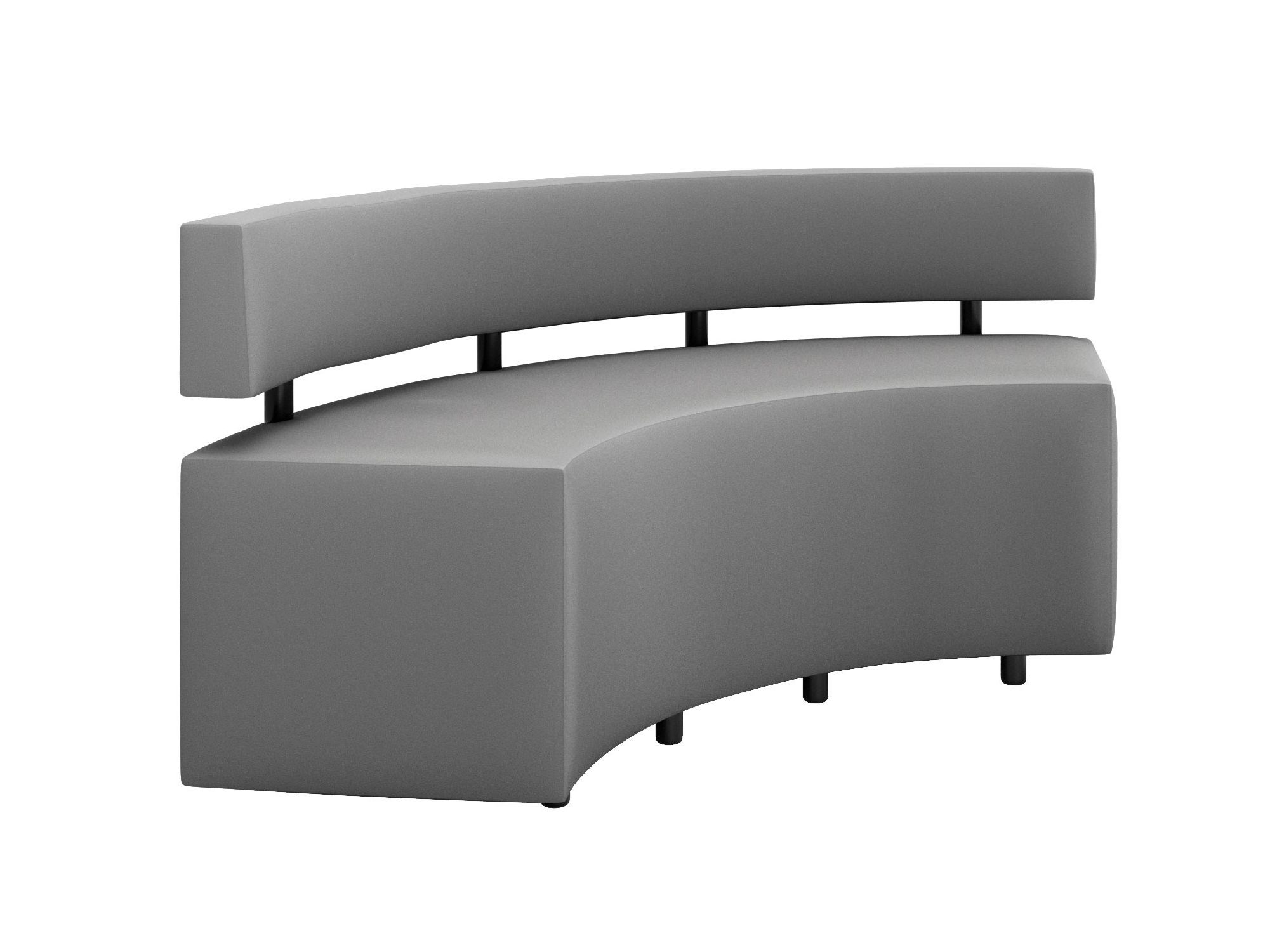 Модульная мягкая скамья со спинкой Sedex ARCH-00110201 - Вид №1