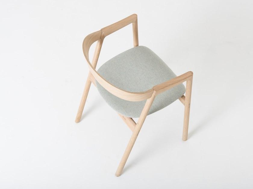 Gazzda Стул с открытой спинкой, обитый тканью Muna sun-id-1385184 - Вид №2