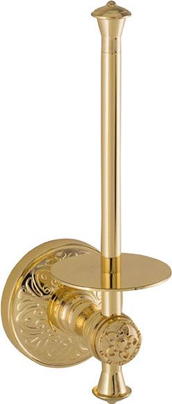 H6600/12GOLD Sanibano Nilo, бумагодержатель вертикальный, цвет золото