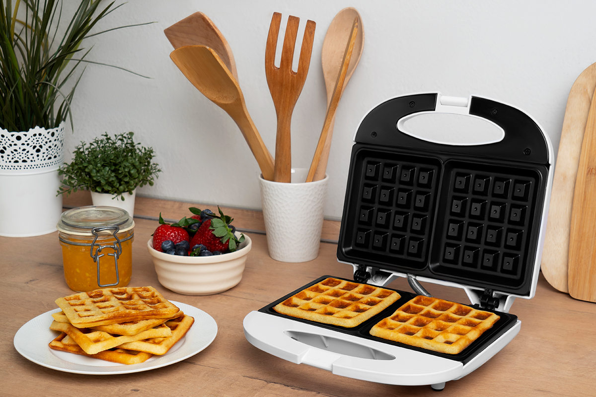 1157184 Вафельница Olto WA-1017 белый STDN-0144664 - Вид №6