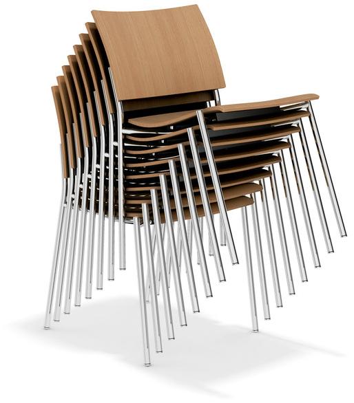 Casala Штабелируемый стул для конференций из дерева Feniks 3466-00 - Вид №1