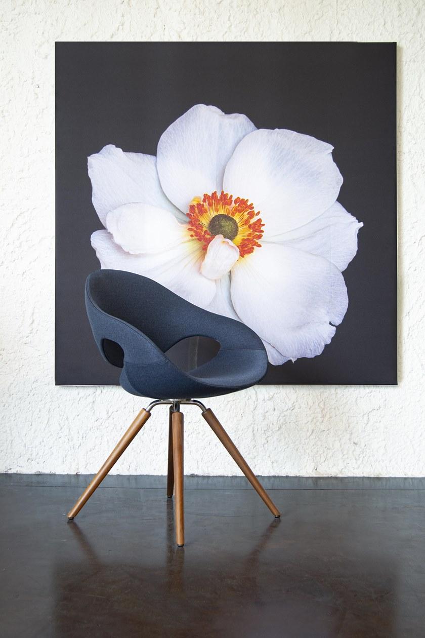 Tonon Стул из пенопласта с металлической вращающейся основой Moon 908 - Вид №10