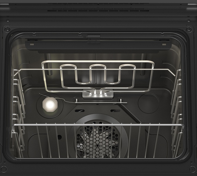 9903331 Электрический духовой шкаф Darina 0V5 BDE112 708 W1 белый STDN-0122778 - Вид №3