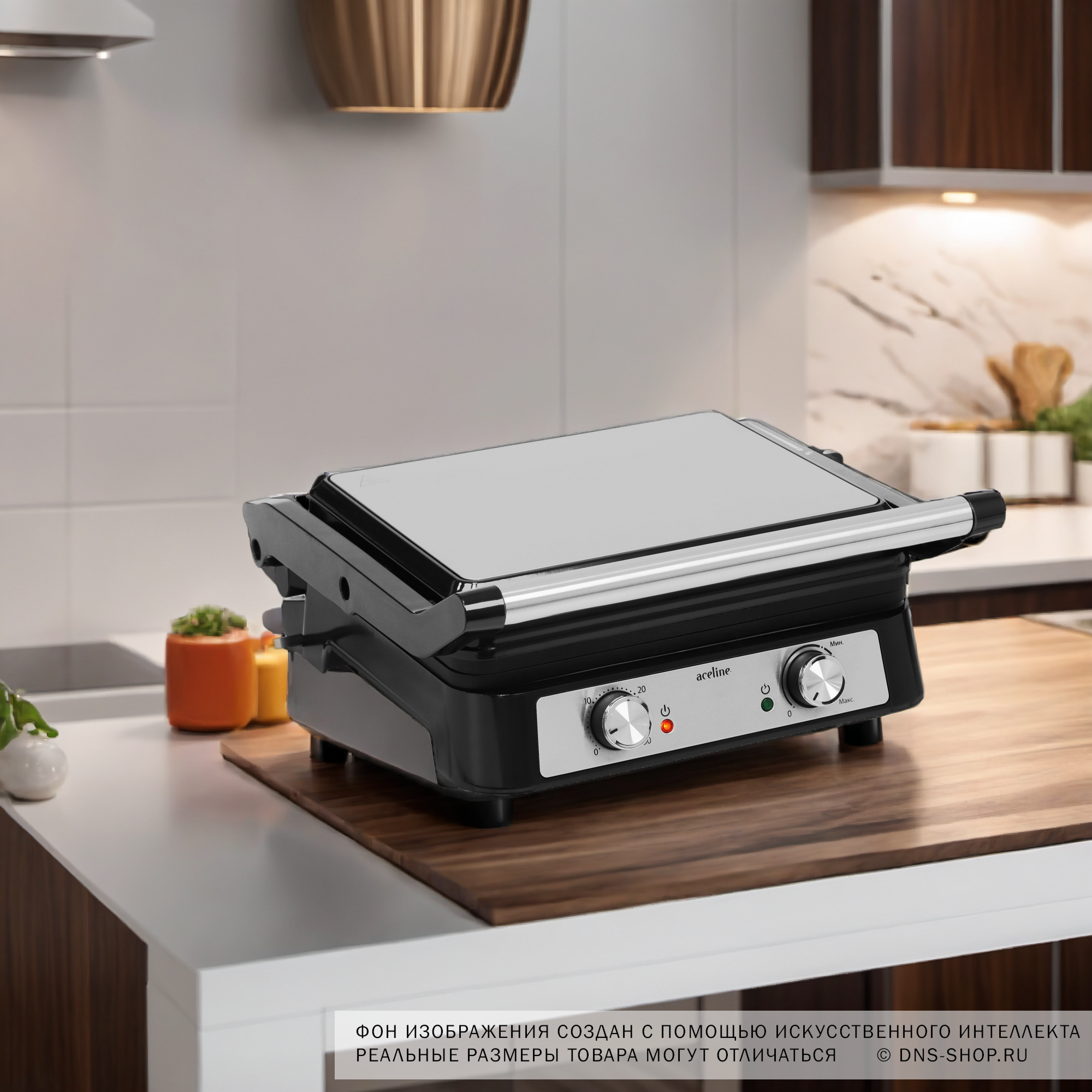 5424243 Гриль Aceline AG-2000BR серебристый STDN-0026446 - Вид №11