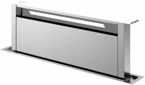 Fulgor Milano Выдвижная верхняя крышка из нержавеющей стали с сенсорным управлением  Fddh 900 trc wh/bk/x