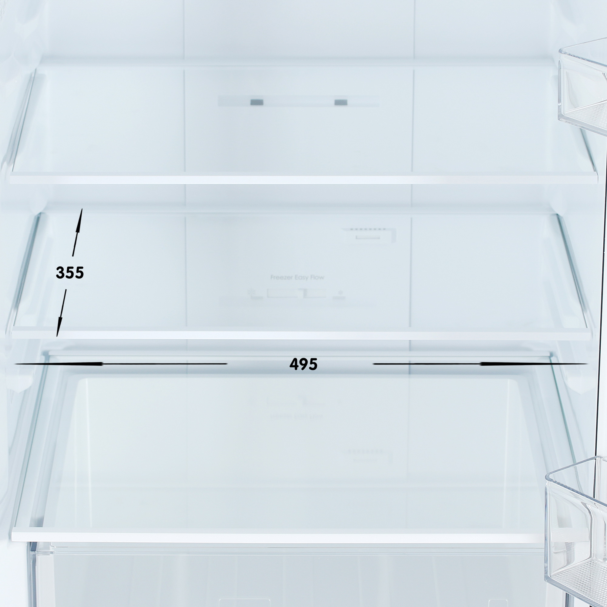 9078416 Холодильник с морозильником   Candy CCRN6200B черный STDN-0029302 - Вид №8