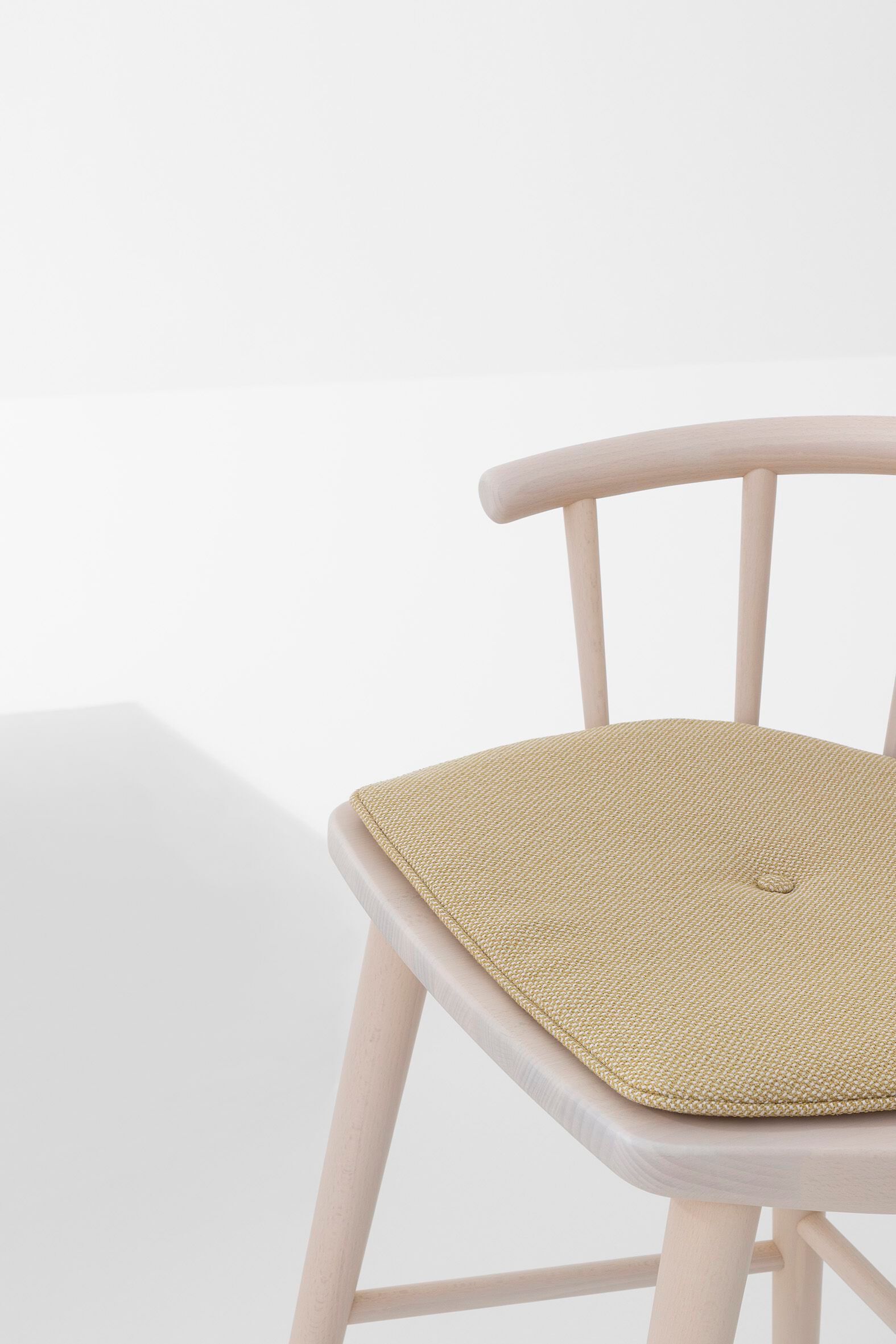 Кресло из бука с подлокотниками Billiani W ARCH-00048508 - Вид №9