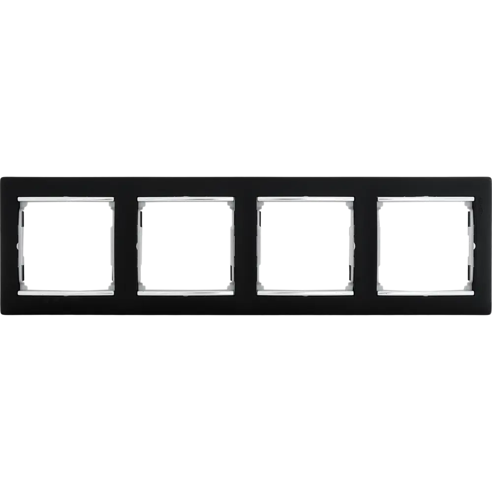 Legrand Valena Classic - рамка для розеток в стиле ноктюрн с серебряным штрихом 13362975 STLM-0003067