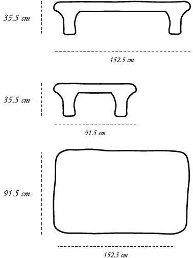 Scarlet Splendour Прямоугольный журнальный столик из латуни Fools' gold sun-id-1369535 - Вид №2