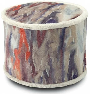 MissoniHome Пуф Cylinder из набивного меха Terre