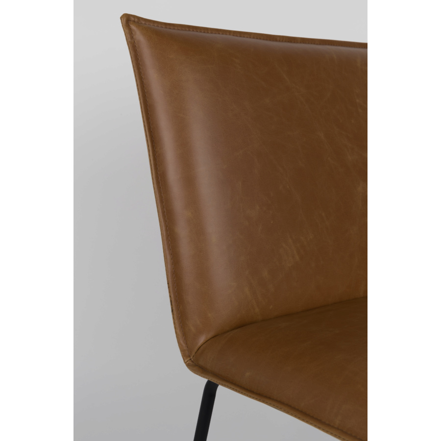 Стул Floke коричневый White Label Living 1100249 - Вид №6