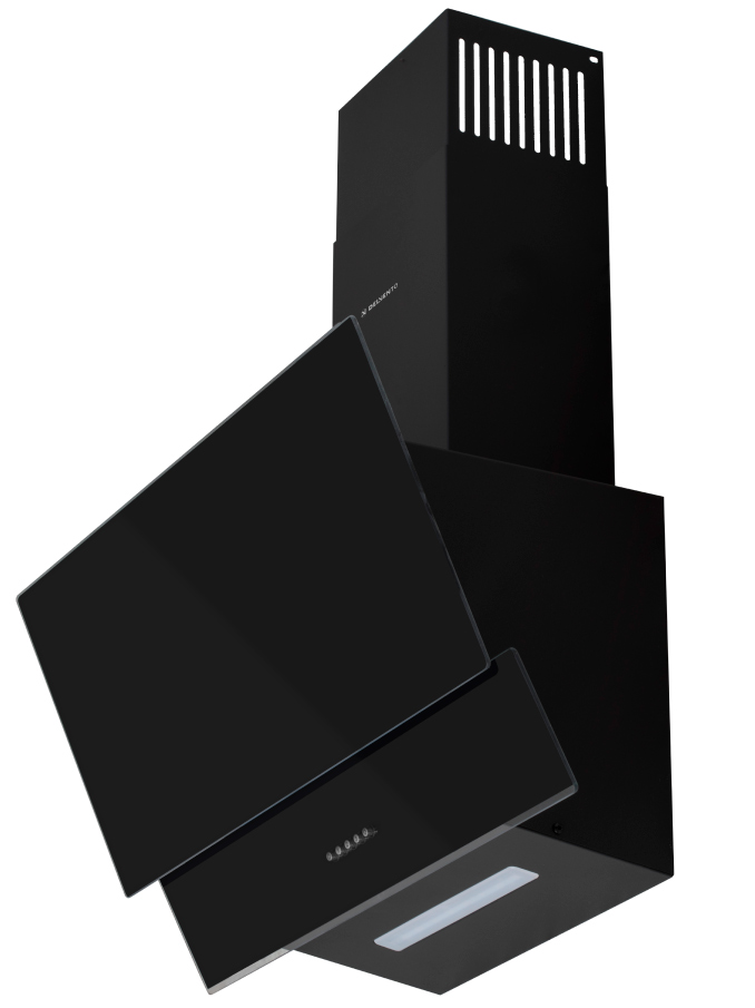 9057789 Вытяжка наклонная Delvento DLV61D черный/черный STDN-0071309 - Вид №2