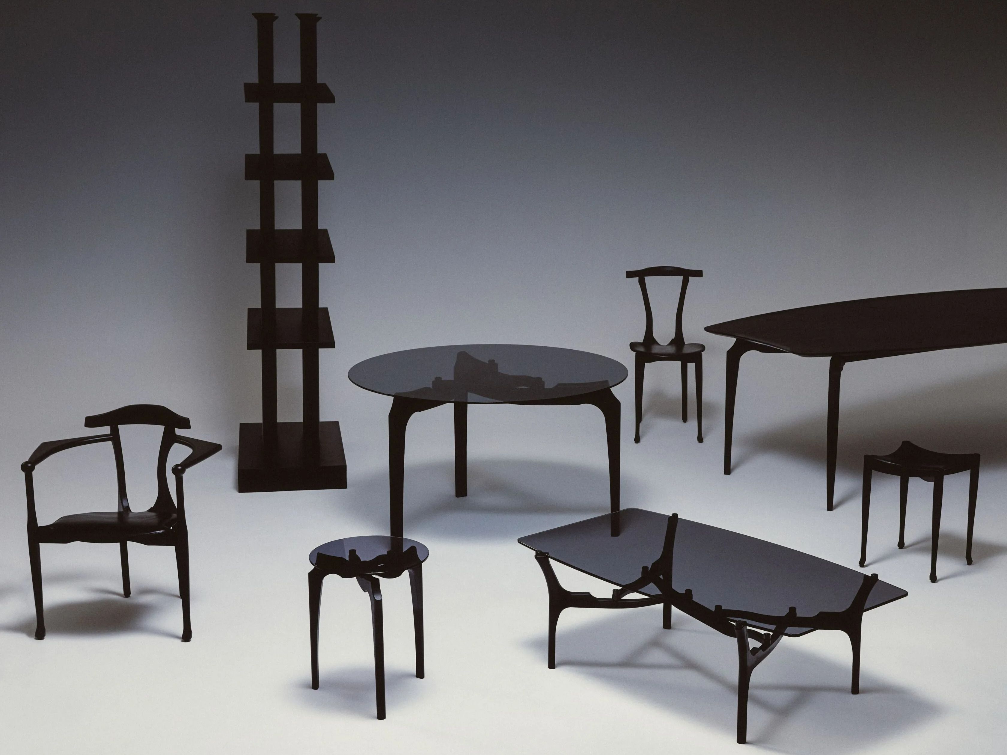 Деревянный и стеклянный журнальный столик / стол BD Barcelona Гаулино ARCH-00116179 - Вид №9