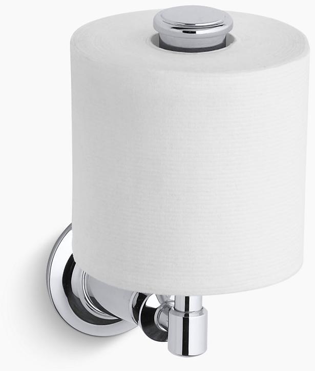 KOHLER Вертикальный держатель туалетной бумаги Archer K-11056-BN  - Вид №1