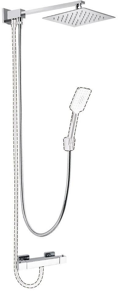 Paini Milano 50CR759TCASQET9 верхний накладной душ