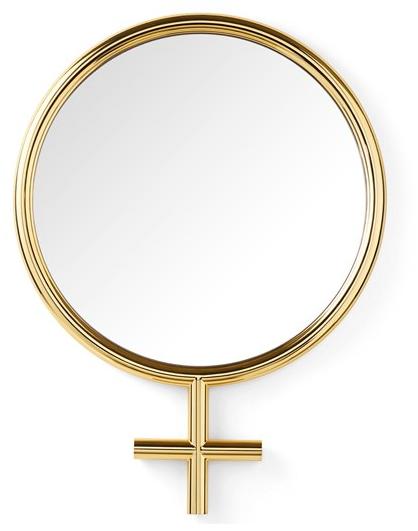 Opinion Ciatti Круглое стальное зеркало с настенной рамой sun-id-1431246 - Вид №3